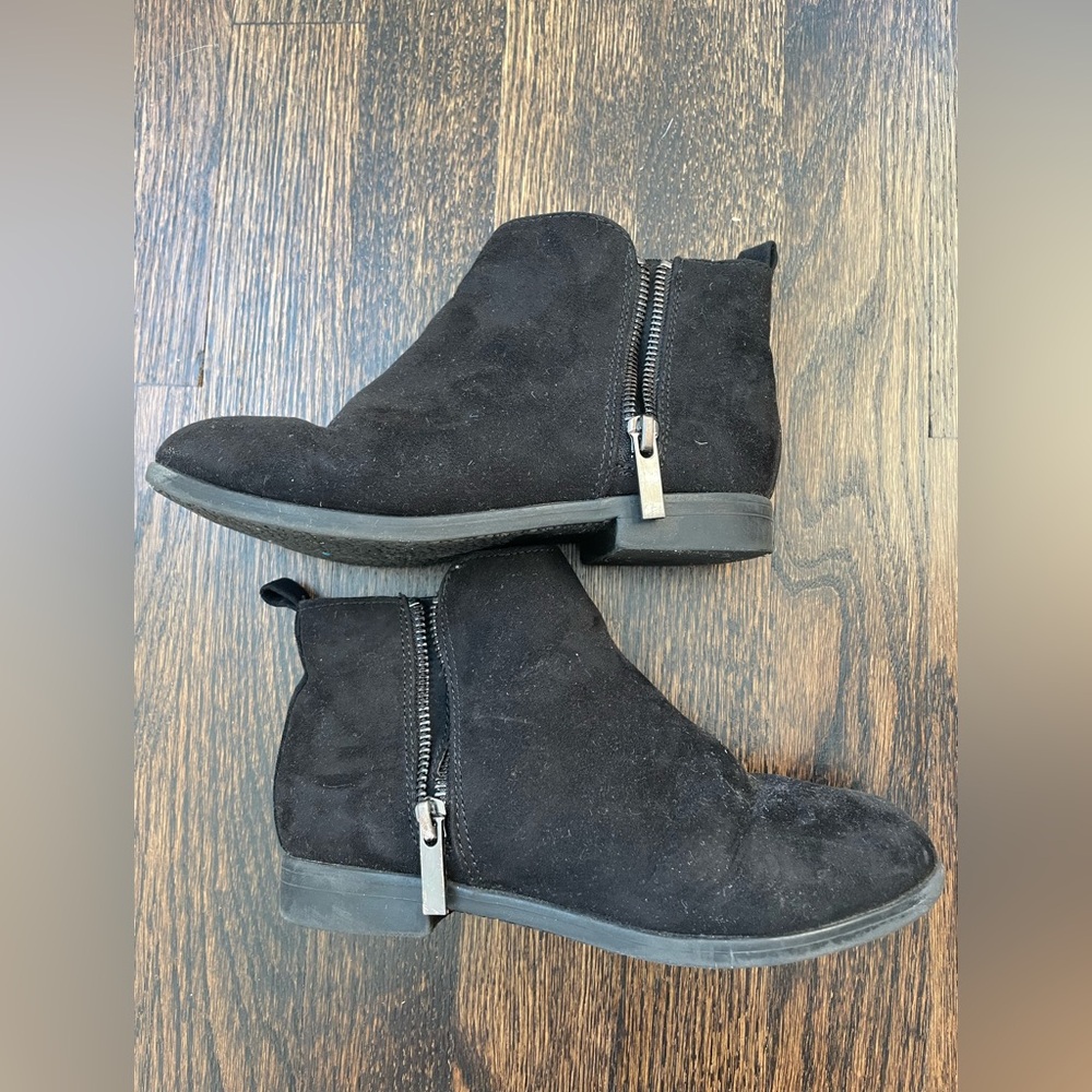 Suede Girls Booties